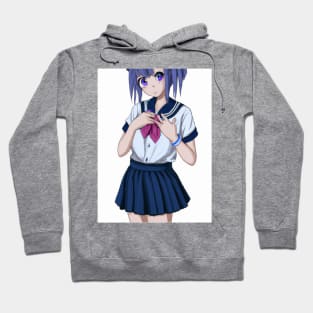 Anime Schoolgirl Hoodie